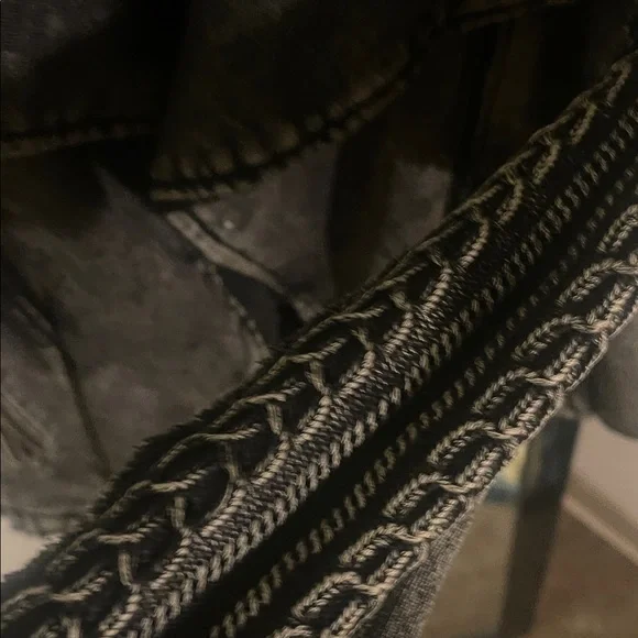 Free people - Women's Black Distressed Jacket - Picture 4 of 8